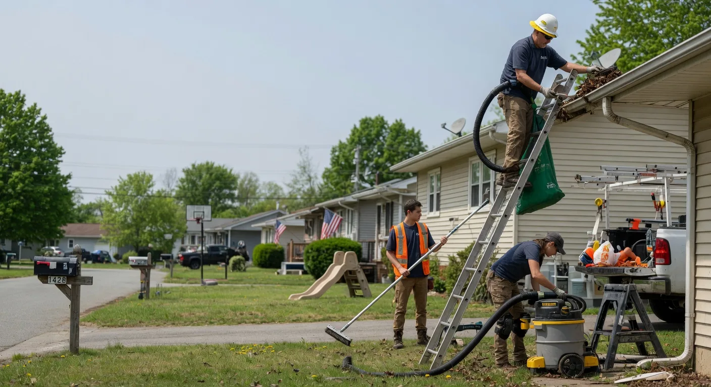 Gutter Installation in Gandeeville, WV near me
